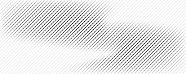 Halftone line gradient texture. Black diagonal stripe gradation background. Repeated slanted strokes pattern backdrop.
