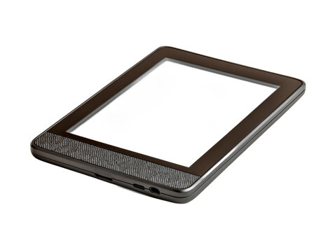 ereader isolated on a transparent 
