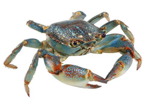 krabbe isolated on a transparent 