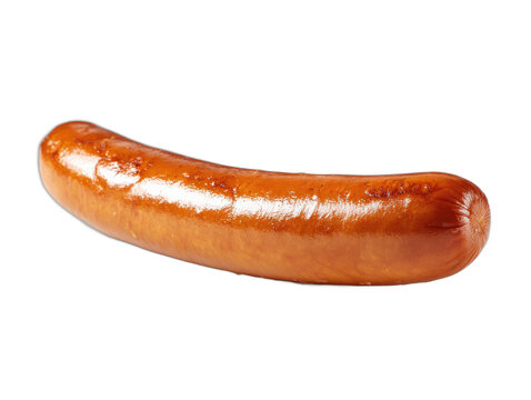 frankfurter isolated on a transparent 