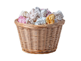 papierkorb isolated on a transparent 