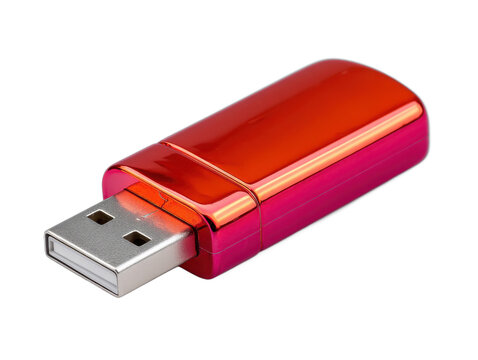usbstick isolated on a transparent 