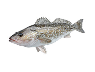 Obraz premium kabeljau isolated on a transparent 