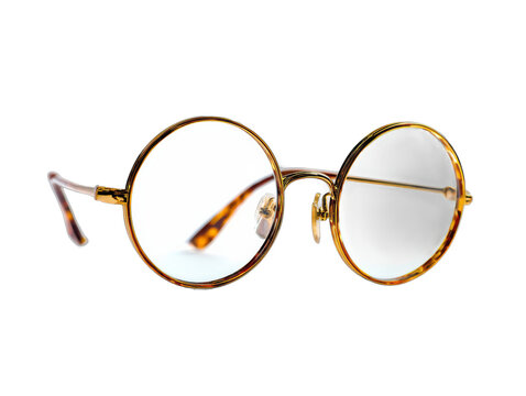 brille isolated on a transparent 