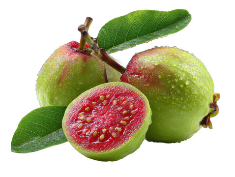 guave isolated on a transparent 