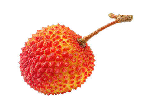 litschi isolated on a transparent 