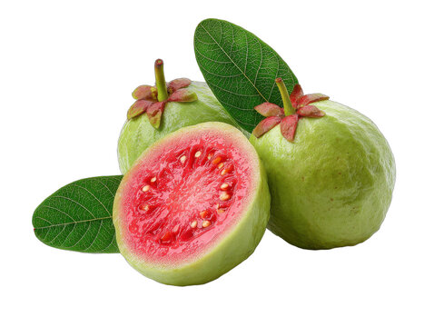 guave isolated on a transparent 