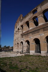 ancient roman amphitheater in rome