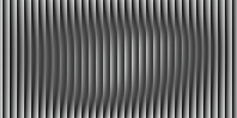 Obraz premium PrintSeamless abstract vertical line pattern, thin monochrome black, gray, and white stripes. smooth gradient from light to dark