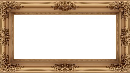 Vintage decorative picture frame isolated, classic ornamental photo frame, retro border design, empty frame template, high quality illustration, transparent or white background
Md Jannatul
Realistic w