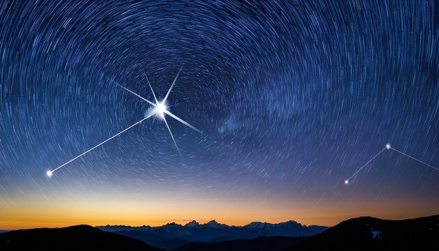 The Star Polaris As The North Pointer