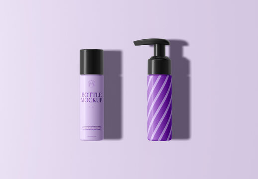 Plastic Bottle Mockups