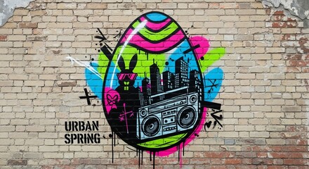 Naklejka premium Street graphics, sketch.