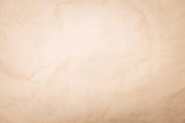 Obraz premium Crumpled, kraft paper background