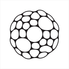 Obraz premium Exploring Generative Topographies and Delaunay Networks