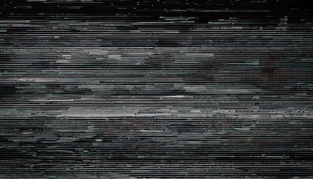 Horizontal Glitch Grain Texture N Abstract Static Noise Background