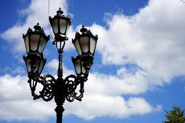 old street lamp