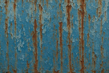 Obraz premium Weathered paint revealing rustic charm urban texture environment view