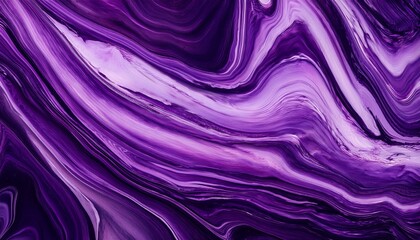 Violet Purple Color Fluid Marble Texture Art Design