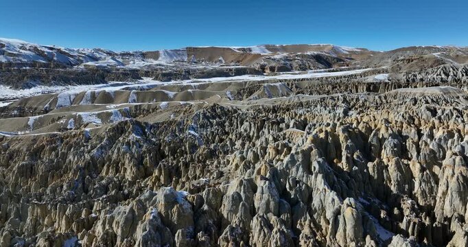 Zanda Tulin National Geological Park in tibet, China