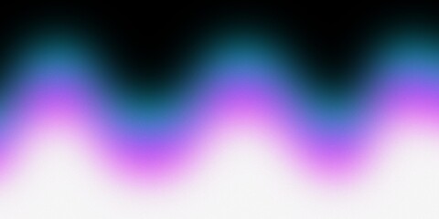 Abstract Blurred Purple and Blue Gradient Wave Background with Soft Grain Texture and Neon Glow