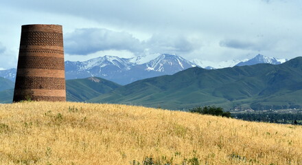 Historisches Monument: Burana-Turm 