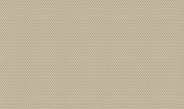 Beige Perforated Fabric Texture with Small Dot Pattern Background 
