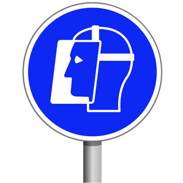 panneau, obligation, g&eacute;n&eacute;rale, signalisation, circulaire, s&eacute;curit&eacute;, consignes, r&eacute;glementation, signal, zone s&eacute;curis&eacute;e, panneau de signalisation, signalisation de s&eacute;curit&eacute;, panneau d'obligation, s&eacute;curi