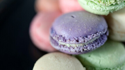 macarons de couleurs