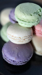 macarons empil&eacute;s