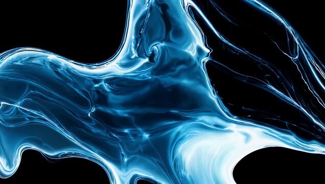 High resolution 4K abstract footage of water waves gently swaying the wind creating continuous looping motion effect that represents air water flow ideal backgrounds animations motion 