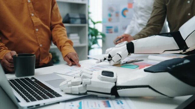 With an AI assistant at the table, a cross functional team examines data analytics to sharpen business proposals, accelerate growth, and amplify collaboration. Noogenesis AI