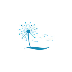 Dandelion flower  logo