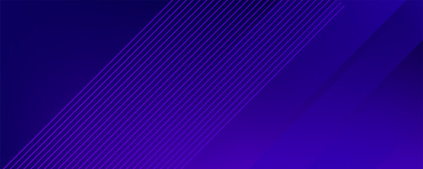 Fototapeta premium Vibrant purple abstract background with diagonal stripes and halftone dot pattern.