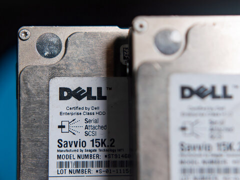 High-Performance Dell Savvio 15K.2 SAS HDDs for Servers