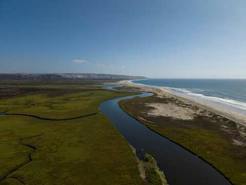Tijuana River Pollution at Imperial Beach