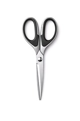 Stainless Steel Office Scissors Isolated on White