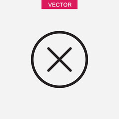 Obraz premium Close Icon Vector EPS, Close Icon ? Cancel and Remove Symbol Vecto..eps