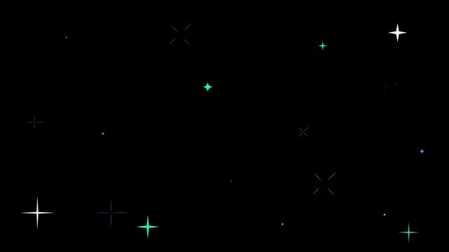 手書きキラキラのフィルターループ