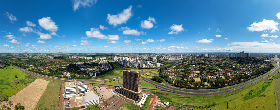 Panoramic view from the Southern Ring Road in Ribeir&atilde;o Preto