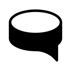 Masking Tape Icon Vector Symbol Design Illustration