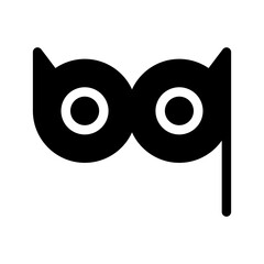 Eye Mask Icon Vector Symbol Design Illustration