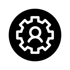 Personalization Icon Vector Symbol Design Illustration