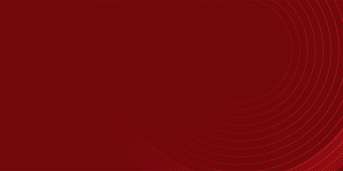 Obraz premium Backdrop red circle background with dynamic shapes composition vector abstract simple circle