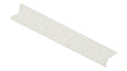 Blank speckled pattern tape strip mockup, recycled paper dust, diagonal layout, random noise, isolated on white background,