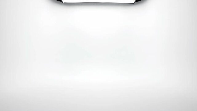 Blank White Clipboard With Metal Clip Isolated on White Studio Background Minimalist Clean Copy Space Professional Documentation Tool