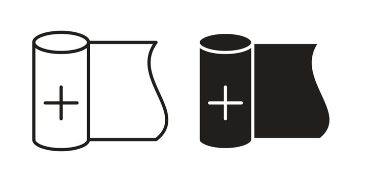 Gauze icons suitable for infographics, websites and print media and interfaces. Line vector icon.