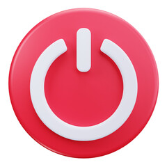 3D Power Off Shutdown User Interface