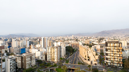 panoramic view of Lima - Per&uacute; 