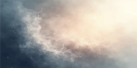 Obraz premium A dramatic time lapse of dark storm clouds and bright sun moving across a blue cloudscape captures the changing weather and natural light of an overcast sky during a powerful sunset